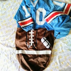 5/$10 Baby bunting costume - Football Player